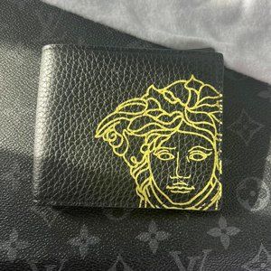 🌟NEW🌟 Versace Medusa Wallet Leather